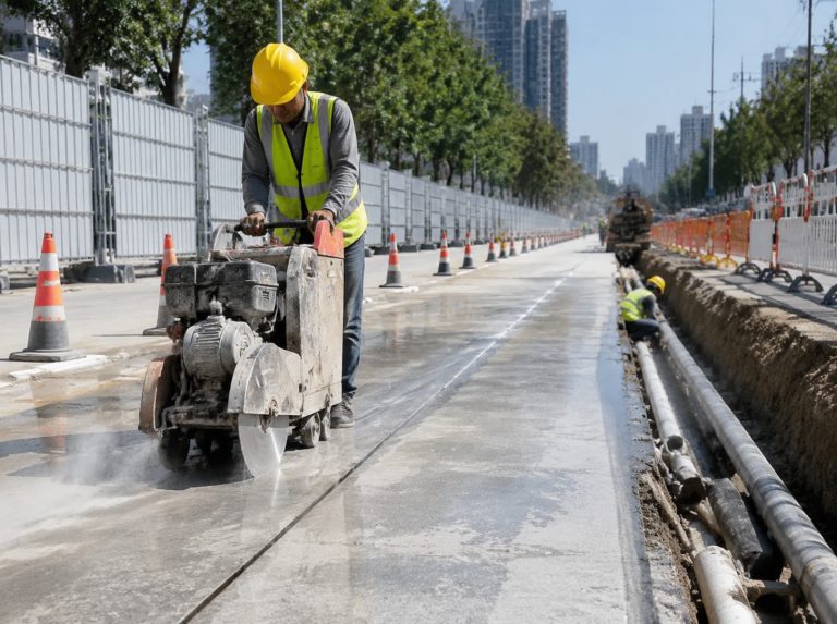 南充混凝土路面静力切割